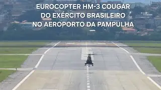 EUROCOPTER HM-3 COUGAR (EB4007) DO EX&Eacute;RCITO BRASILEIRO NO AEROPORTO DA PAMPULHA 
