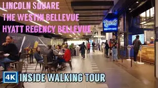 🇺🇸 Exploring through the three connecting buildings Lincoln Square, Bellevue Place, The Westin Bel.!