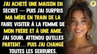 J'ai acheté une maison en secret — puis j'ai surpris ma mère en train de la faire visiter à la...
