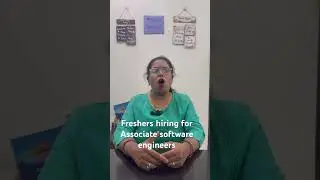 Freshers Hiring 🚨 Associate Software Engineer Jobs 2026#shorts #jobalert