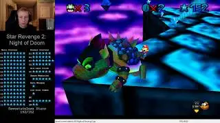 Star Revenge 2: NoD Destroyed Star Boulevard Reds+Bowser Fight (Savestateless)