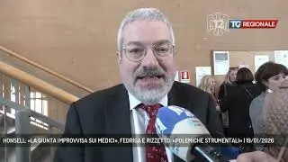 HONSELL: &laquo;LA GIUNTA IMPROVVISA SUI MEDICI&raquo;, FEDRIGA E RIZZETTO: &laquo;POLEMICHE STRUMENTALI&raquo; | 19/01/2026