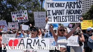 March For Our Lives: Thousands take to US streets demanding action on gun laws