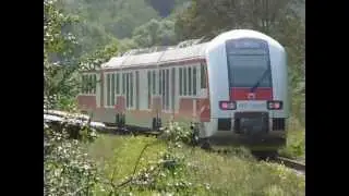 ZSSK 861.005 [Os 8964] departing from Medzilaborce mesto