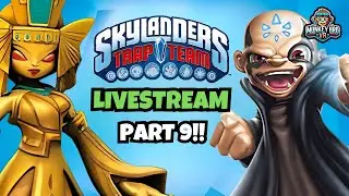 Hunting KAOS Begins! Part 9A SKYLANDERS TRAP TEAM Livestream
