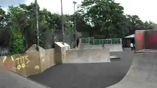 front flip on skates cann hall skatepark