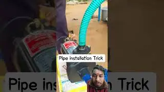 1 Hp Water pump pipe installation Trick