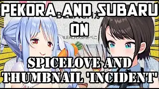 [hololive] Pekora and Subaru Talk About Spice Love and THAT Thumbnail [Oozora Subaru/Usada Pekora]