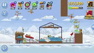 Angry Birds Friends Level 6 Tournament 1693 three stars NO POWER-UP walkthrough 2026-02-02