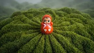 Can Kiri Survive the Green Moss Pyramids? (Surreal ASMR) | #Kiri