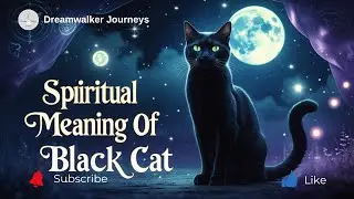 Spiritual Meaning of Black Cat | Mystery, Protection, and Spiritual Insight