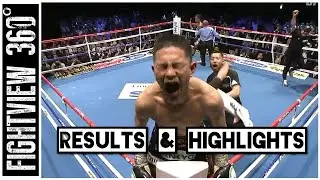 IOKA STOPS PALICTE! ANCAJAS? ESTRADA? PALICTE VS IOKA POST FIGHT RESULTS & HIGHLIGHTS! ZUFFA BOXING?