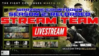 STREAM TEAM - SEASON 2: &ldquo;RELOADED&rdquo; COUNTDOWN | Woojer Vest Gameplay | Season 2 Cold War