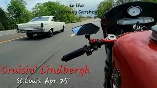 Hotrods Cruisin' Lindbergh in St.Louis!