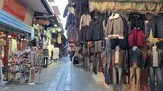 Walking streets of Athens Greece, Flea Market, Monastiraki, Ermo Street | 4K HDR Tour