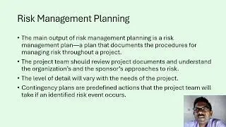 Ch.7 - PROJECT RISK MANAGEMENT