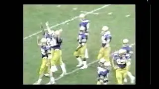 Jerry Faust Celebrates First Win as Head Coach of Notre Dame