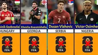 Star Footballers Missing the 2026 World Cup! @Stat_ClashTv