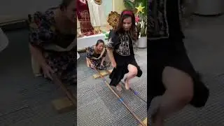 Tinikling is a traditional Philippine folk dance . #dance #tinikling  #asmr