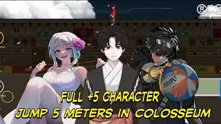 Full +5 Character Isabel, Nishikawa & Jaehyun, Jump 5 Meters in Colosseum - The Spike Volleyball