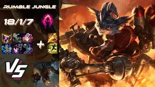 JUNGLE Rumble vs Fiddlesticks - NA Challenger Patch 25.21