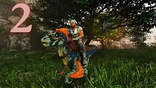 Taming a Blue Raptor! - Ark Ragnarok Ascended Ep 2
