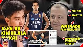 KAI SOTO | ESPN AU kinikilala na rin si Kai | Matt McQuade Aminado... Positive-Negative ang komento