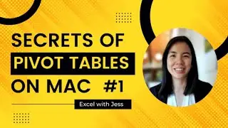 Расширенная сводная таблица в Excel для Mac (серия 1) &mdash; простое руководство для начинающих