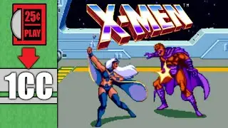 Аркадная игра X-Men для среднего геймера поколения X (1992) | 1 кредит