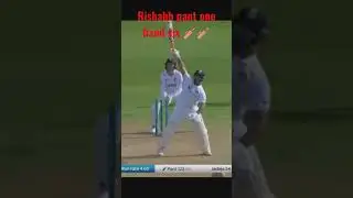 Rishabh pant one hand six 🏏🏏
