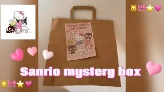 Sanrio Mystery Box Unboxing 🎀 | SO CUTE😭💗
