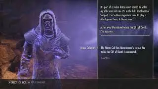 Elder Scrolls Online: Solstice Zone Story--The Writhing Wall