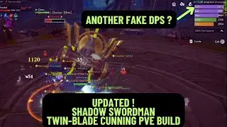 NEWEST RAID TEST WITH UPDATED SHADOW SWORDMAN TWIN-BLADE CUNNING PVE BUILD | TARISLAND MMORPG