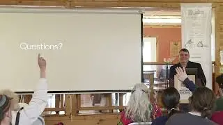 Amomrin Cork Flooring presentation at the 2024 ONBC Ontario Natural Building Conference.