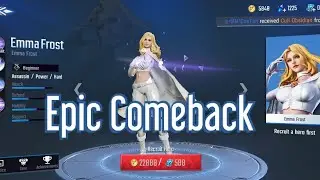 Emma Frost Gameplay (assasin) -Marvel Super War - Epic Comeback
