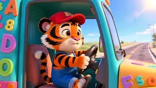 A to Z Animal Truck Puzzle 🚚🦁🔤   Learn ABC and Animals for Kids   Preschool Educational Video