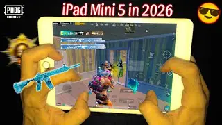 iPAD MINI 5 PERFORMANCE IN 2026 😍 Pubg/Bgmi Test With Handcam🔥iOS 18.3 | Livik Gameplay