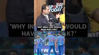 Pakistan should pray for India, India losing to USA would have hurt Pak only| Sports Today