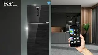 Haier | IoT Black Refrigerator