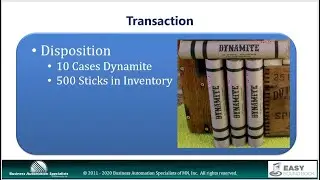 Easy Bound Book Explosives Disposition Record Keeping