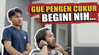 BEGINI JADINYA KALAU TUKANG CUKUR, CUKUR RAMBUT!!