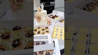 Small #wedding #desserttable