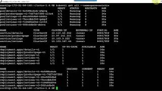 Istio Sample App Namespace SSH Tunnel