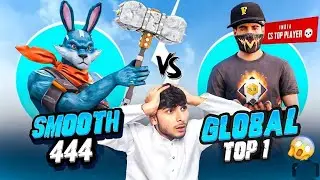 SMOOTH 444 VS 🌍GLOBAL TOP 1 HATERS🤡