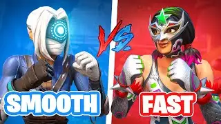 I Hosted A SMOOTH vs FAST 1v1 Tournament... (whats better?)