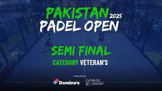 CAT VET  |Semi Final | Pakistan Padel Open 2025.