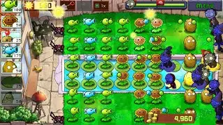 Plants vz zombies PVZ | Adventure | pool | level 7 new zombies, game #plantsvszombies #kuchsari 