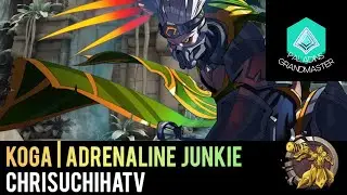 Paladins Grandmaster | Koga Adrenaline Junkie: Immortal Build (ChrisUchihaTV)