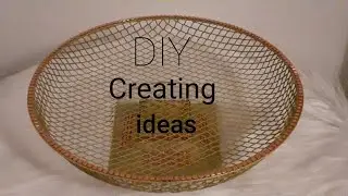 DIY Creating ideas,Glam fruits tray (Electric fan cover turn to a glam fruits tray)@Elenitas Channel