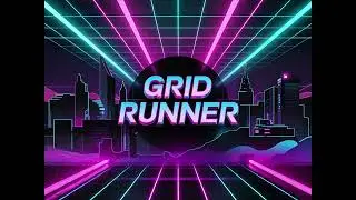 Grid Runner - Synthwave Retrowave Beat Free [AI Music]